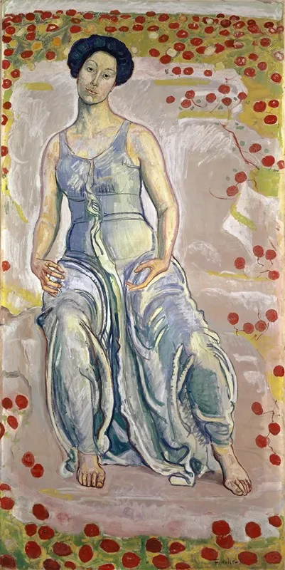 Holy Hour Wall Art by Ferdinand Hodler - High-Resolution Digital Print