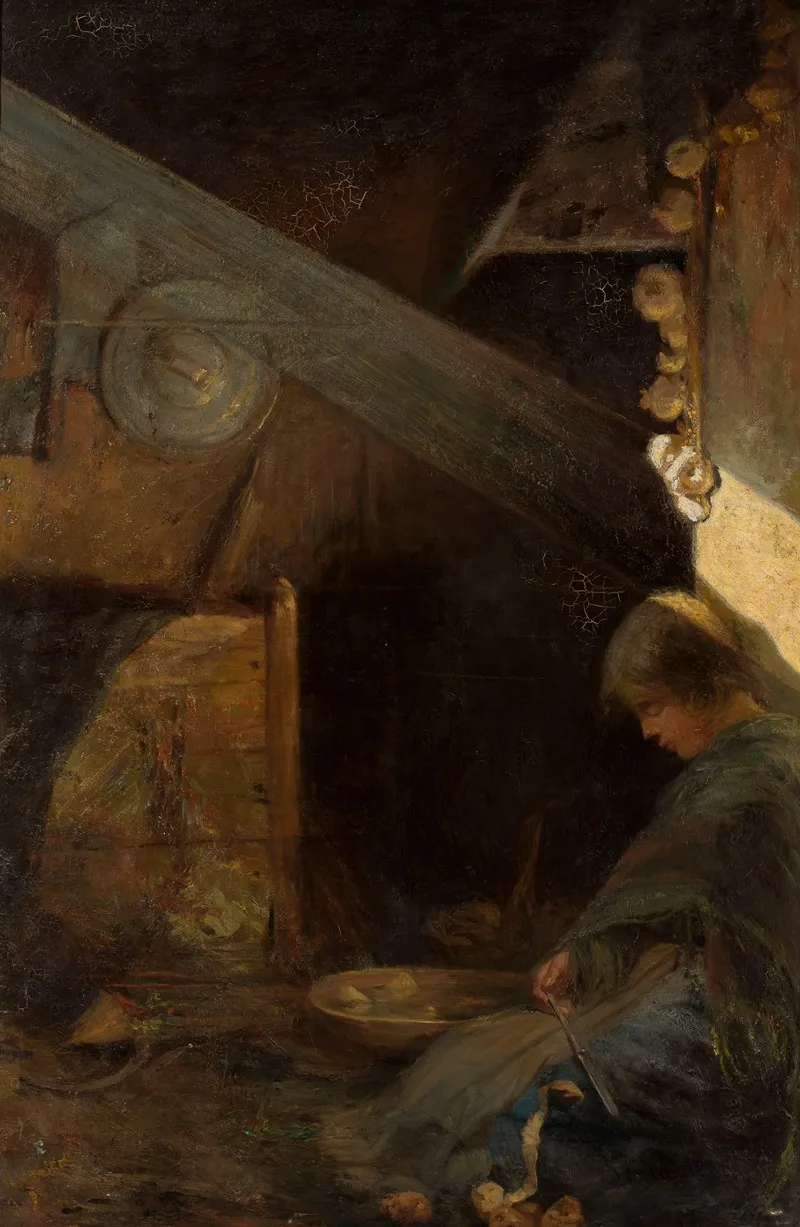 Holy Woman Wall Art by Stanisław Jarocki - High-Resolution Digital Print