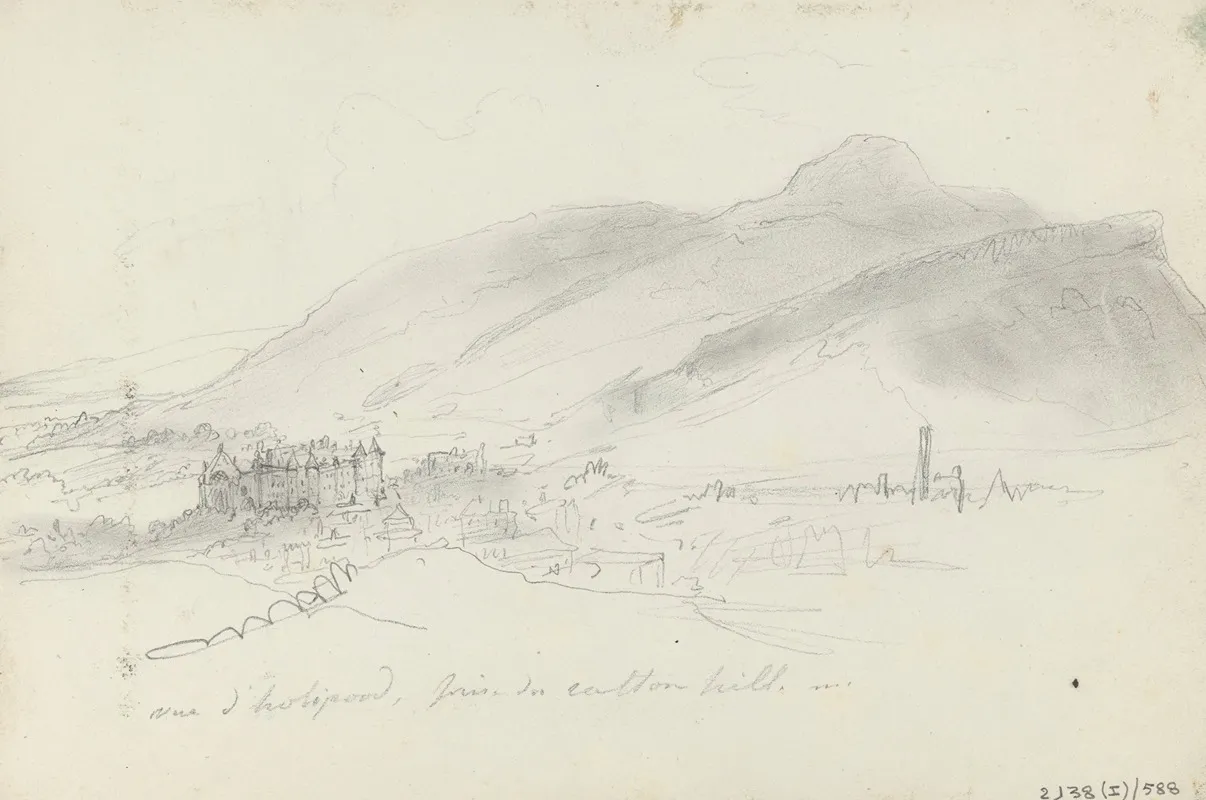 Holyrood From Calton Hill