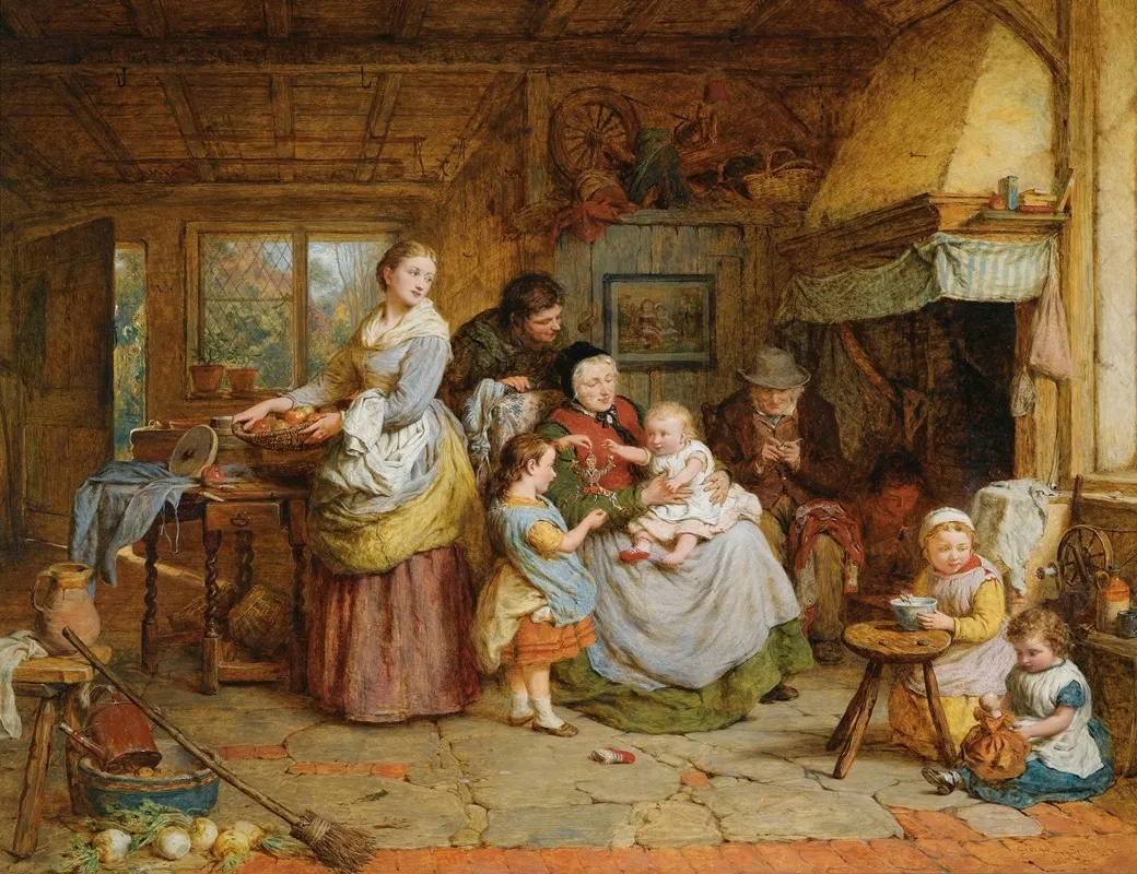 Home Be It Ever So Humble Wall Art by George Smith - High-Resolution Digital Print