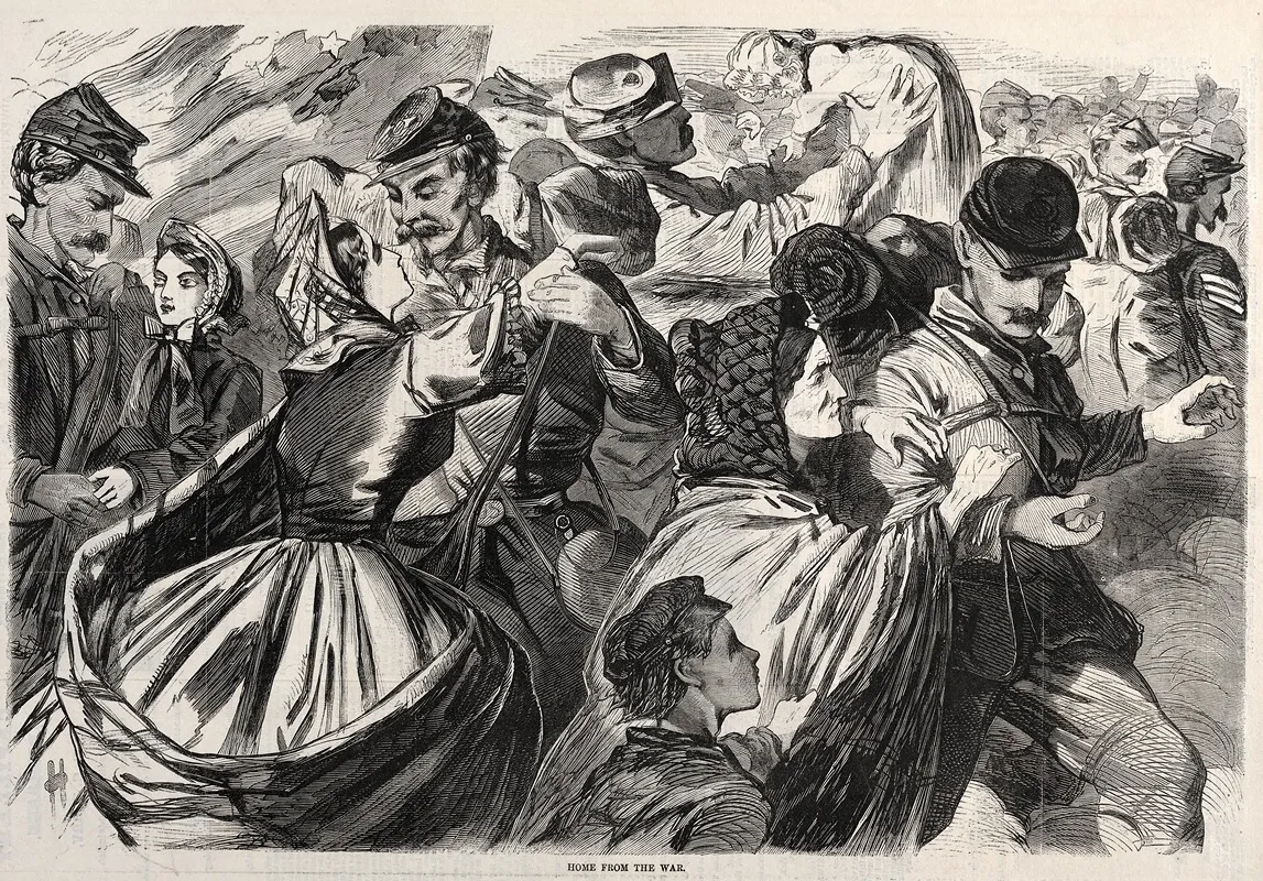 Home From The War Wall Art by Winslow Homer - High-Resolution Digital Print