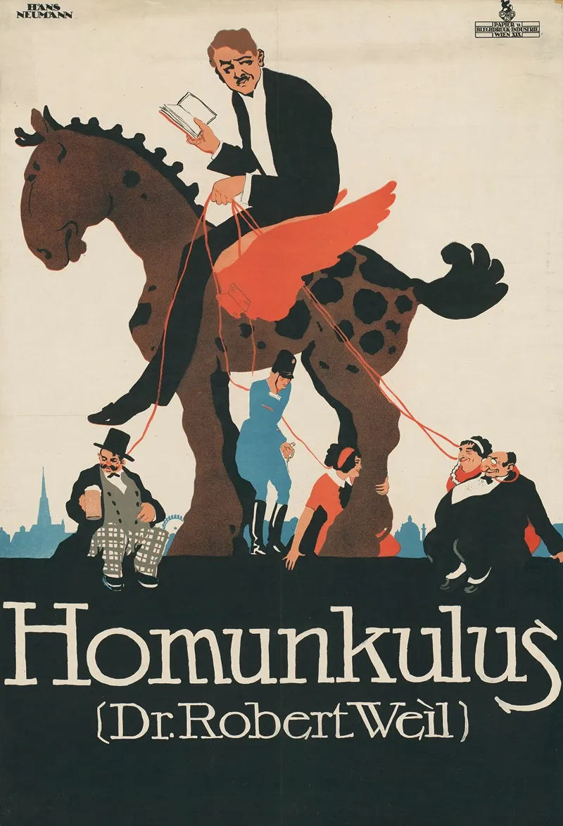 Homunkulus Wall Art by Hans Neumann - High-Resolution Digital Print