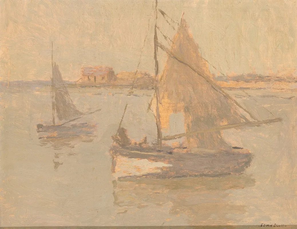Honfleur Fishing Boats No 1
