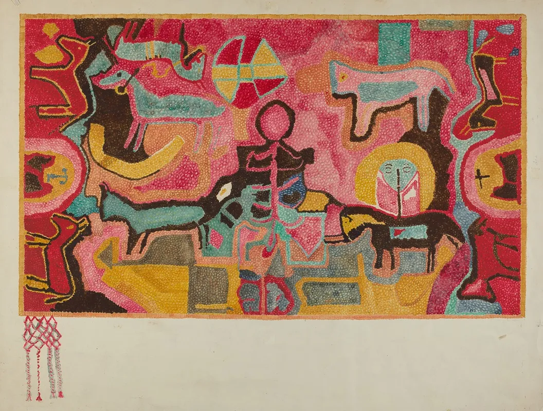 Hooked Rug 26