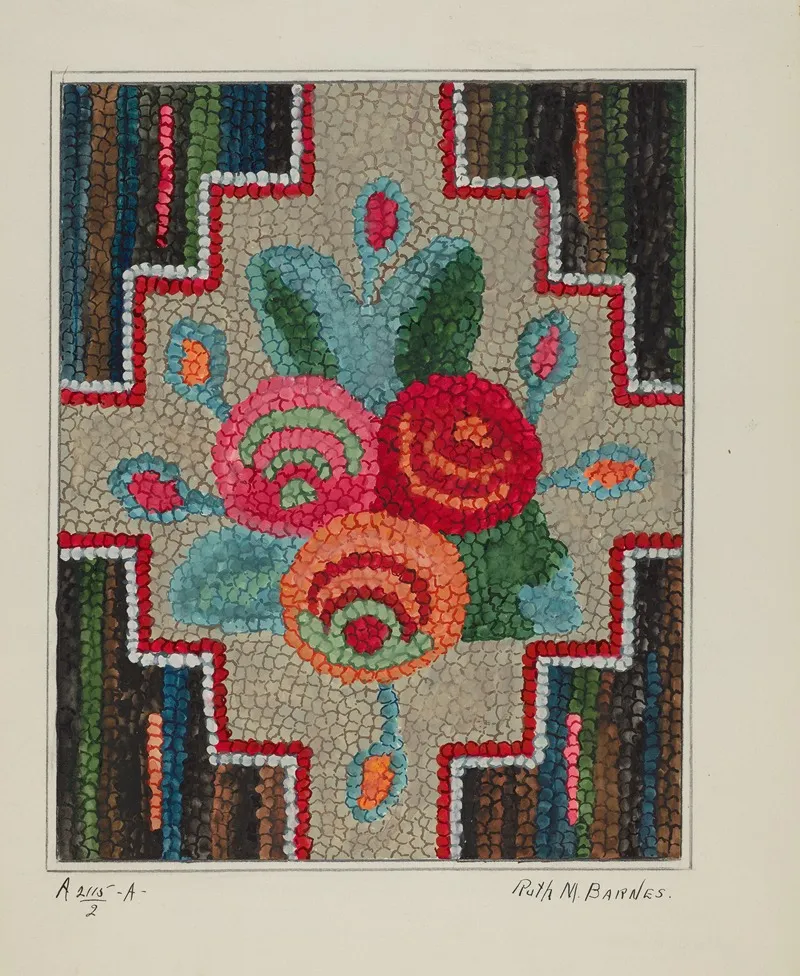 Hooked Rug 33