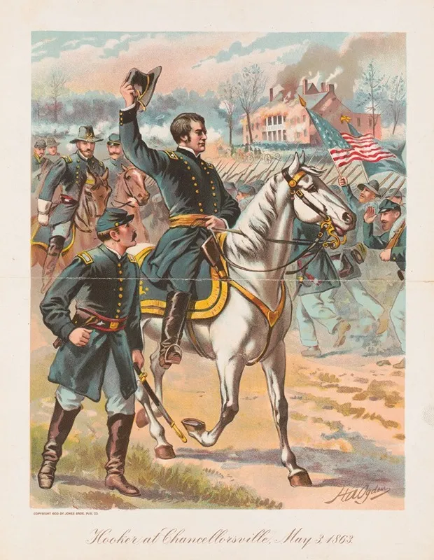 Hooker At Chancellorsville May 3 1863