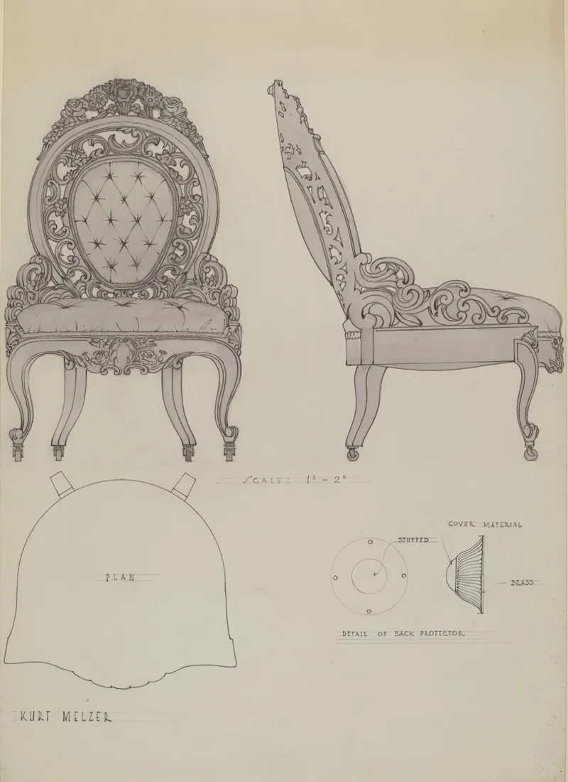 Hoopskirt Chair