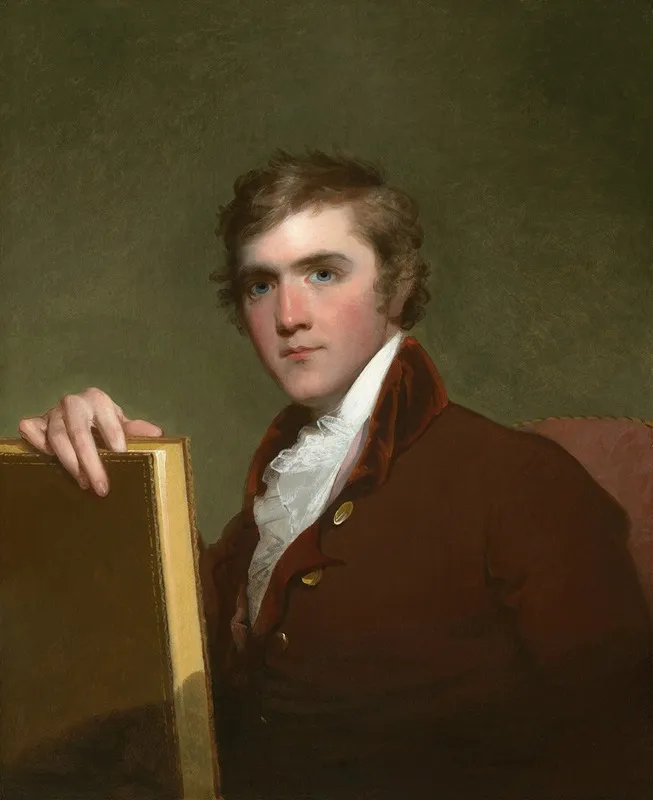 Horace Binney Wall Art by Gilbert Stuart - High-Resolution Digital Print