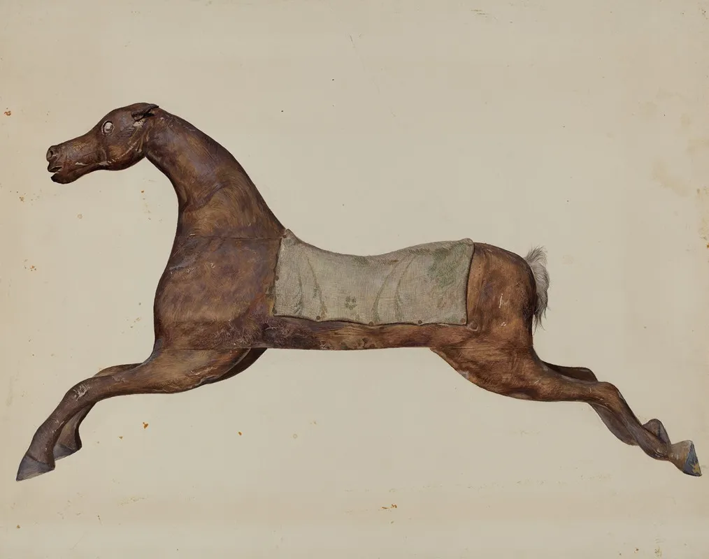 Horse 17 Wall Art by James Baare Turnbull - High-Resolution Digital Print