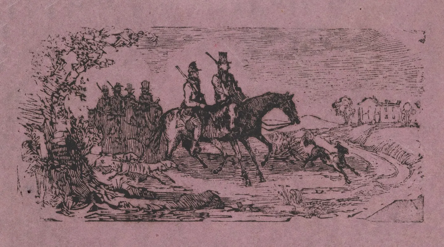 Horsemen And Dogs