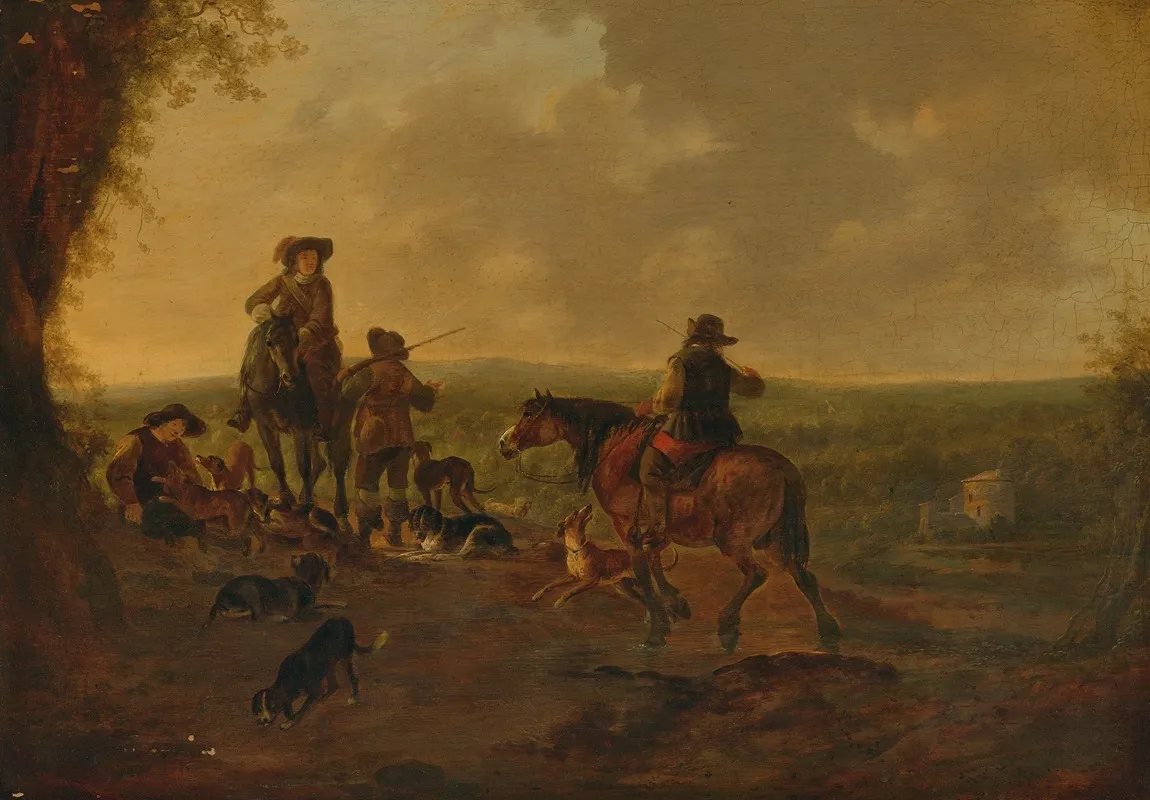 Horsemen In A Landscape