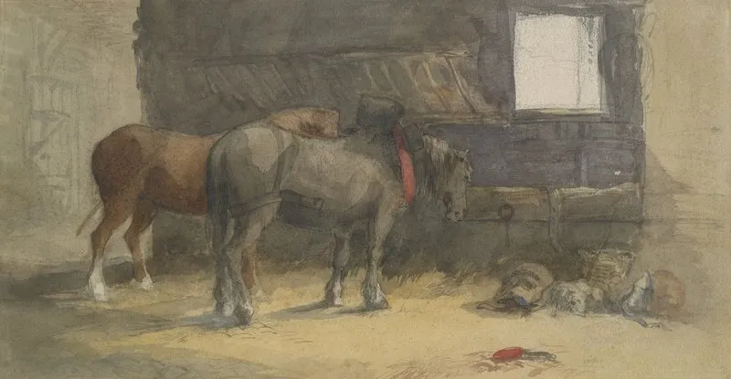 Horses 8 Wall Art by George Morland - High-Resolution Digital Print