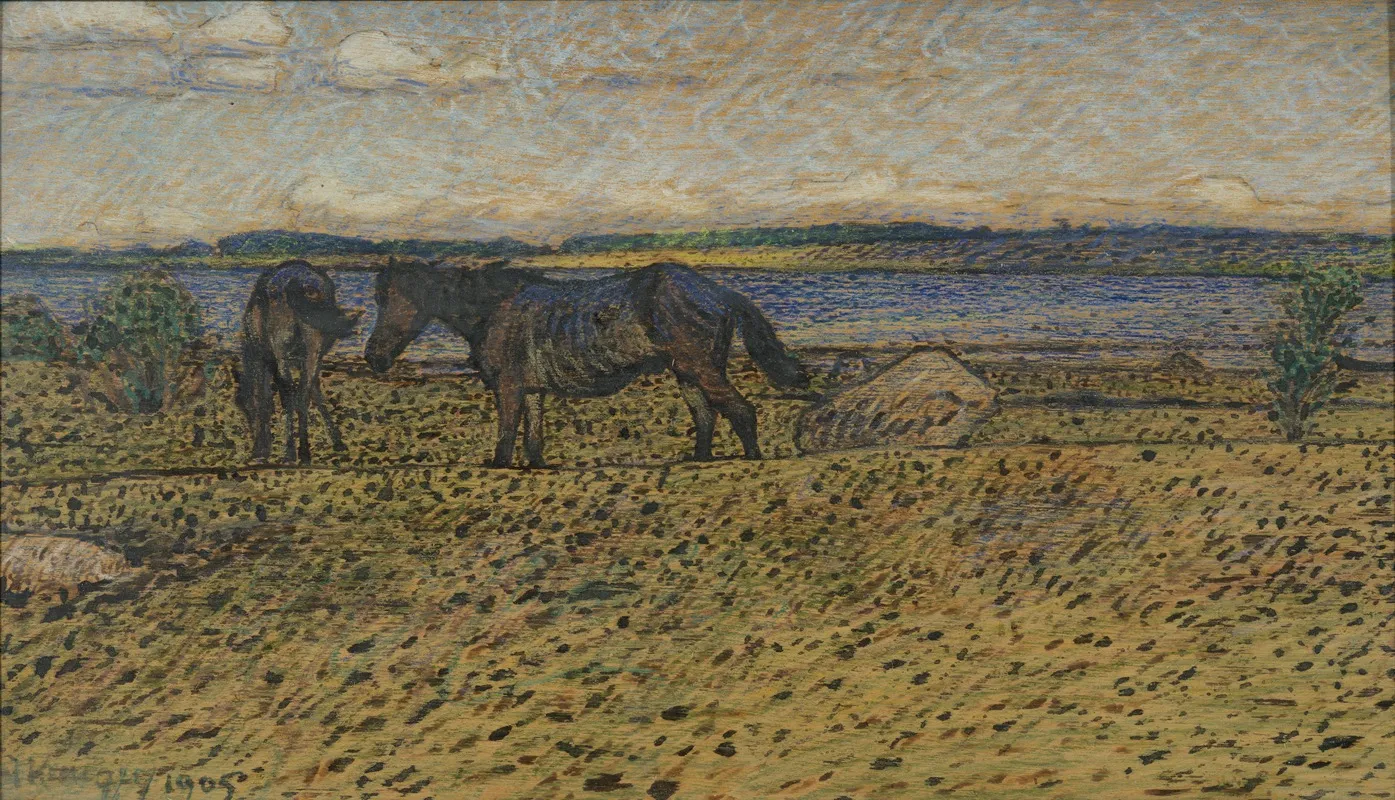 Horses At The Beach