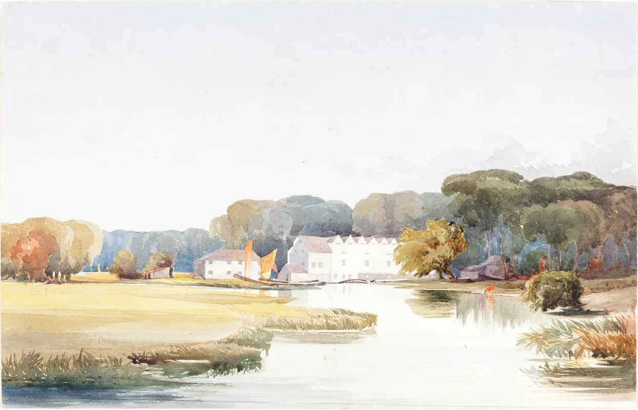 Horstead Mill On The River Bure Norfolk