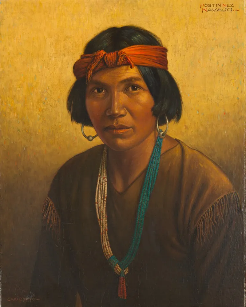 Hostin Nez Wall Art by Carl Moon - High-Resolution Digital Print
