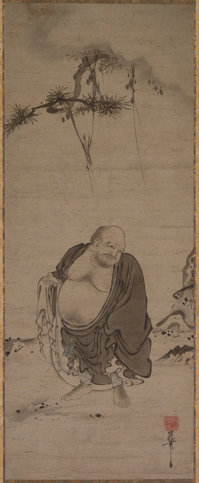 Hotei 2 Wall Art by Kichizan Minch - High-Resolution Digital Print