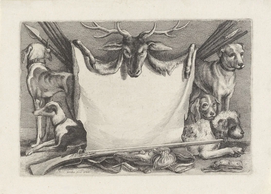 Hounds Hunting Equipment And Game Title Page