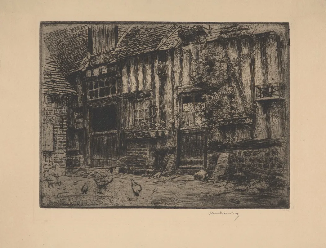 House In The Village Of Breton