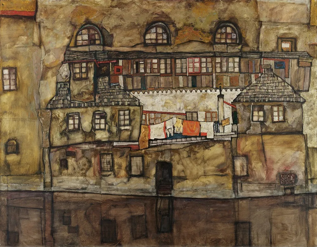 House Wall On The River