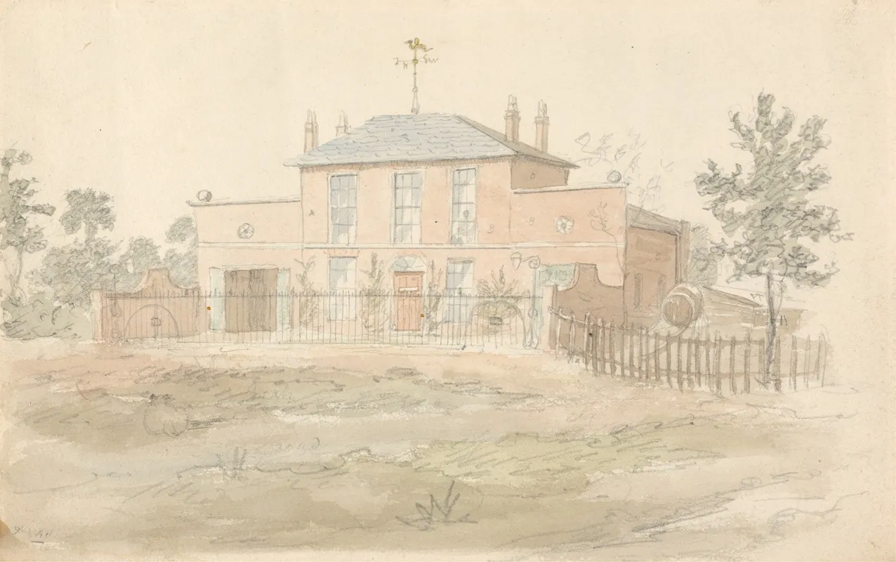 House With Weathercock