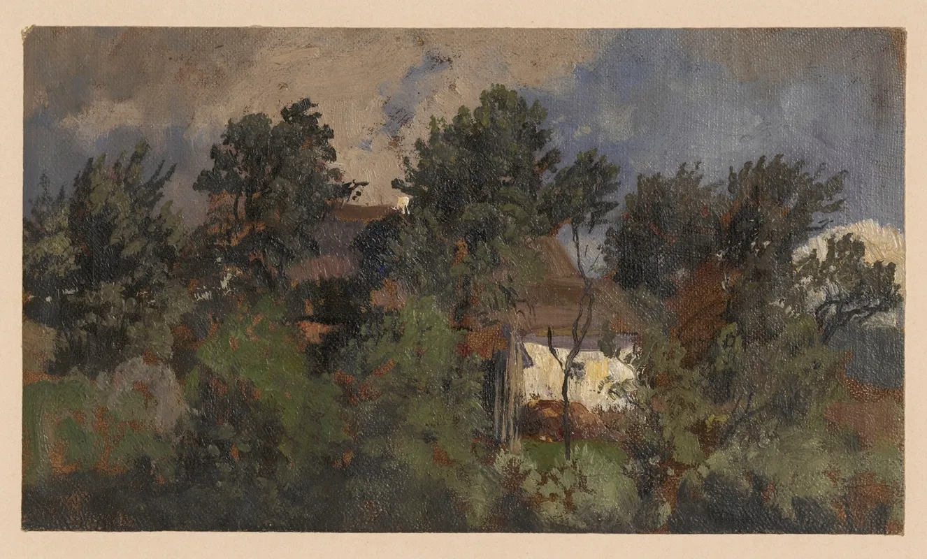 Houses Among Trees In Pelcznica