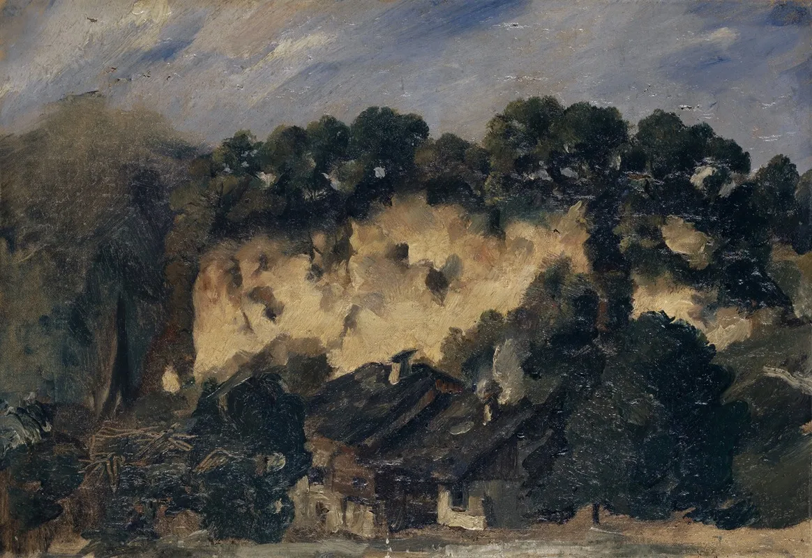 Houses By A Quarry