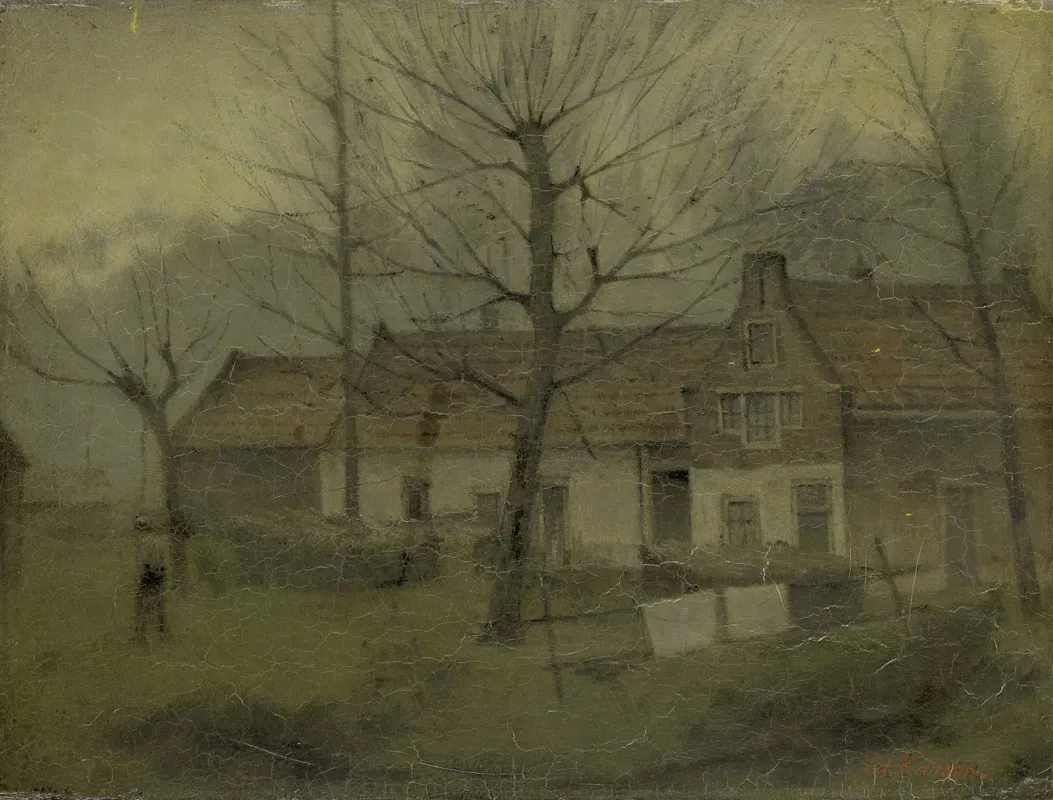 Houses In A Village