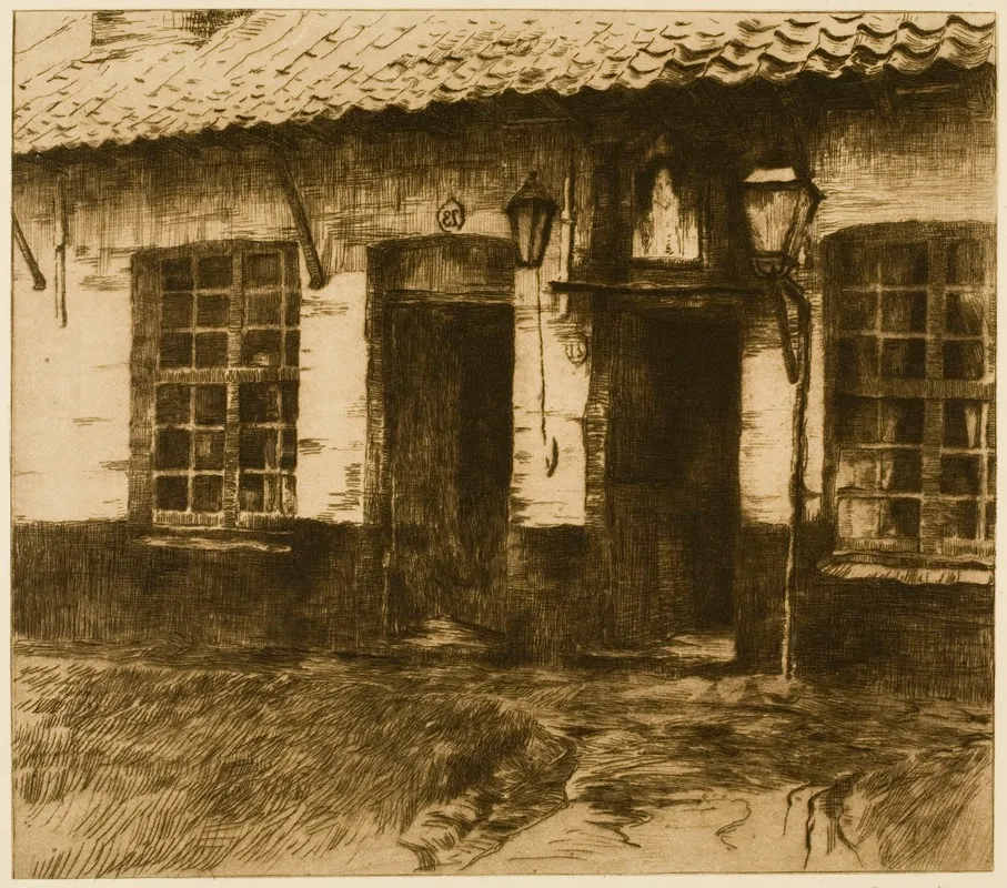 Houses Of The Poor Courtrai