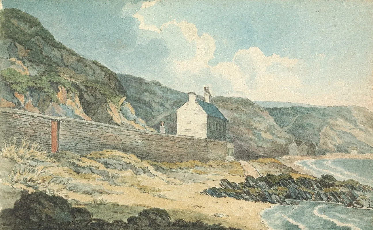 Houses On A Rocky Shoreline