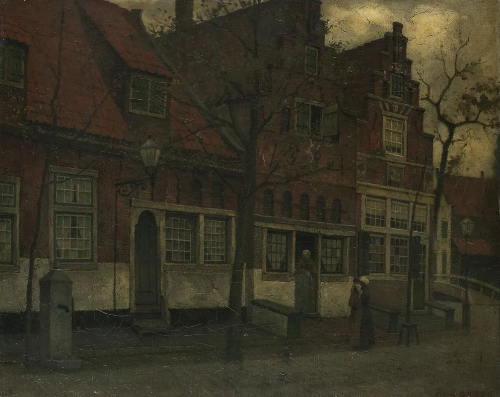 Houses On The Breedstraat Enkhuizen
