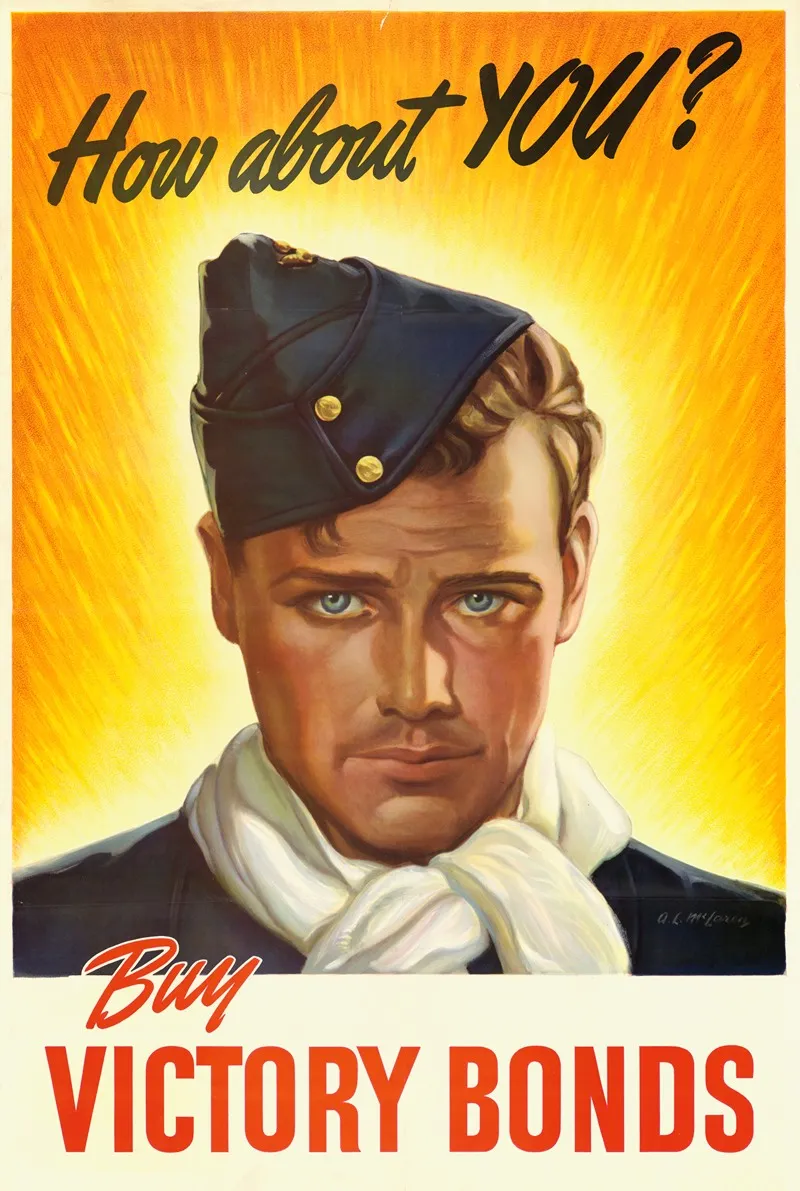 How About You Buy Victory Bonds Wall Art by Alex McLaren - High-Resolution Digital Print