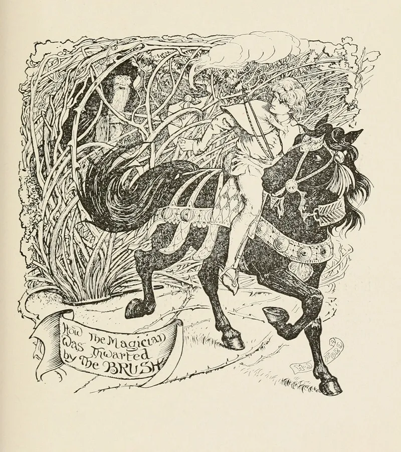 How The Magician Was Thwarted By The Brush