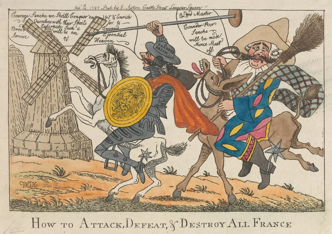 How To Attack Defeat And Destroy All France Wall Art by William O'Keefe - High-Resolution Digital Print