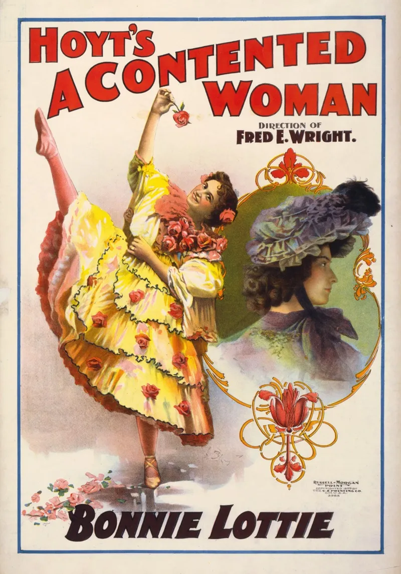 Hoyts A Contented Woman 3 Wall Art by Anonymous - High-Resolution Digital Print