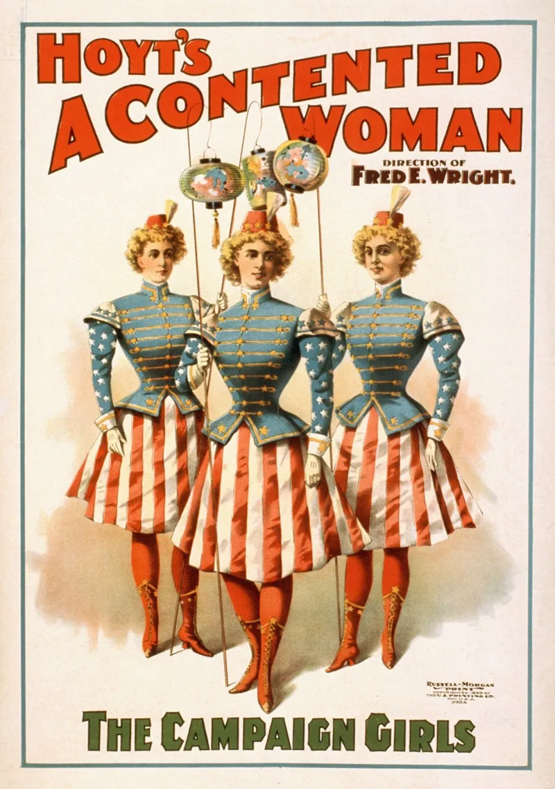 Hoyts A Contented Woman Wall Art by Anonymous - High-Resolution Digital Print