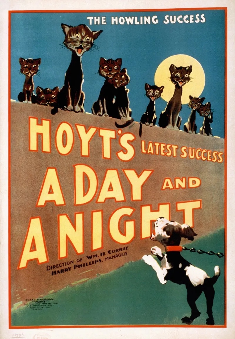 Hoyts Latest Success A Day And A Night The Howling Success 2 Wall Art by Anonymous - High-Resolution Digital Print