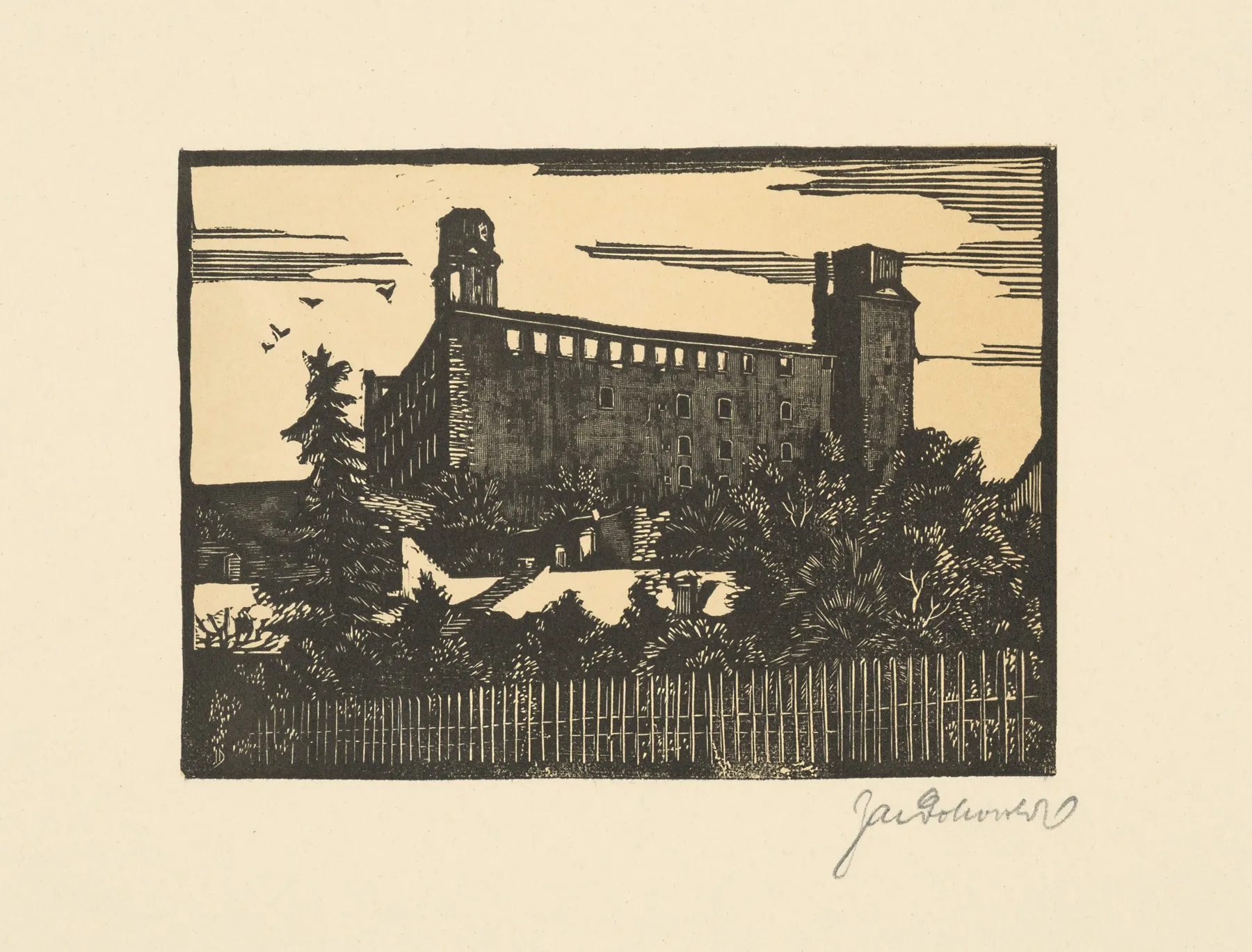 Hrad Wall Art by Jaroslav Dobrovolský - High-Resolution Digital Print