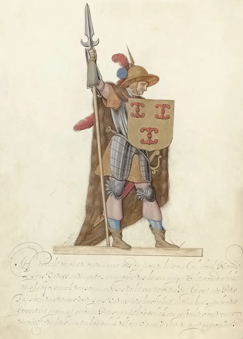 Hubrecht Iv Heer Van Culemborg Wall Art by Nicolaes de Kemp - High-Resolution Digital Print