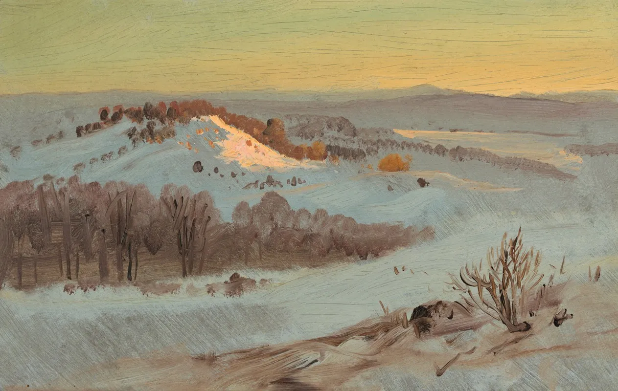 Hudson Valley New York In Winter