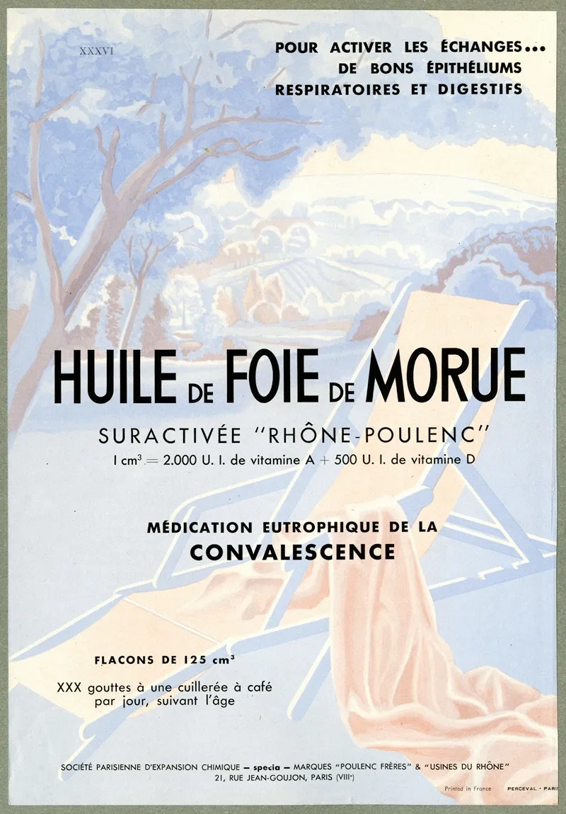 Huile De Foie De Morue 2 Wall Art by Specia - High-Resolution Digital Print