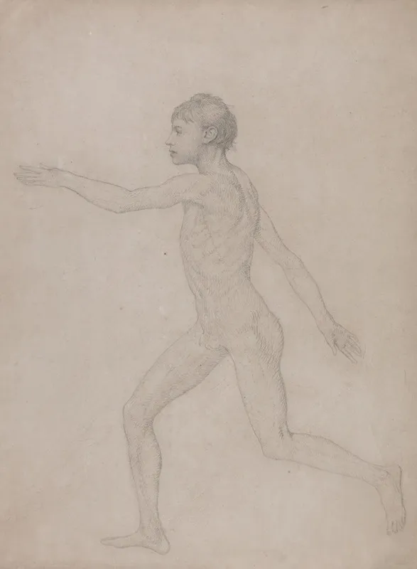 Human Figure Lateral View Wall Art by George Stubbs - High-Resolution Digital Print