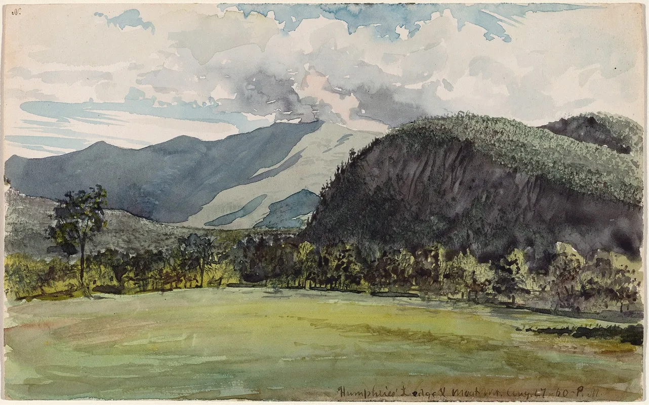 Humphreys Ledge Wall Art by Charles de Wolf Brownell - High-Resolution Digital Print