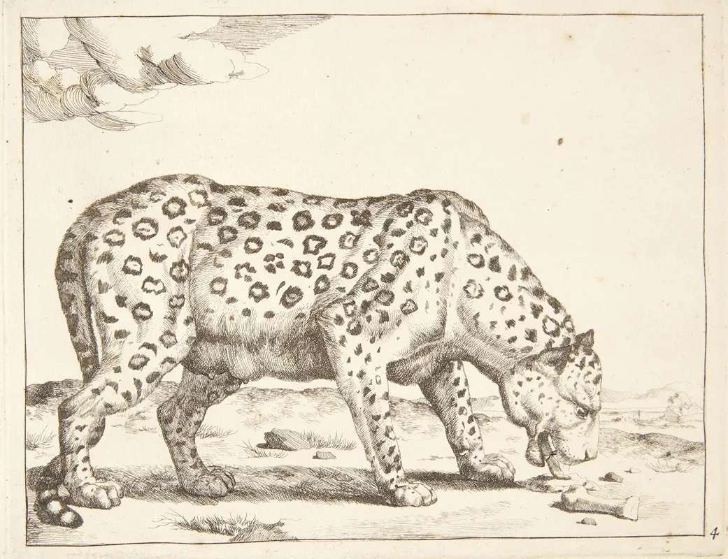 Hunleopard Wall Art by Marcus de Bye - High-Resolution Digital Print