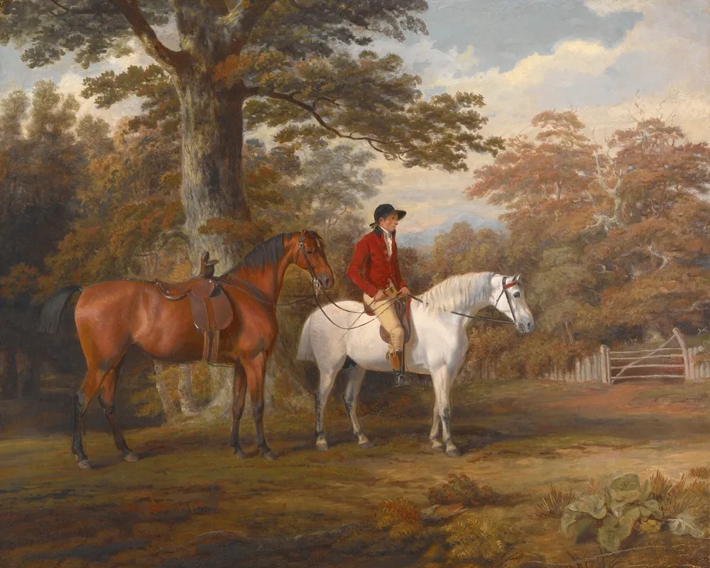Hunter And Huntsman Wall Art by George Garrard - High-Resolution Digital Print