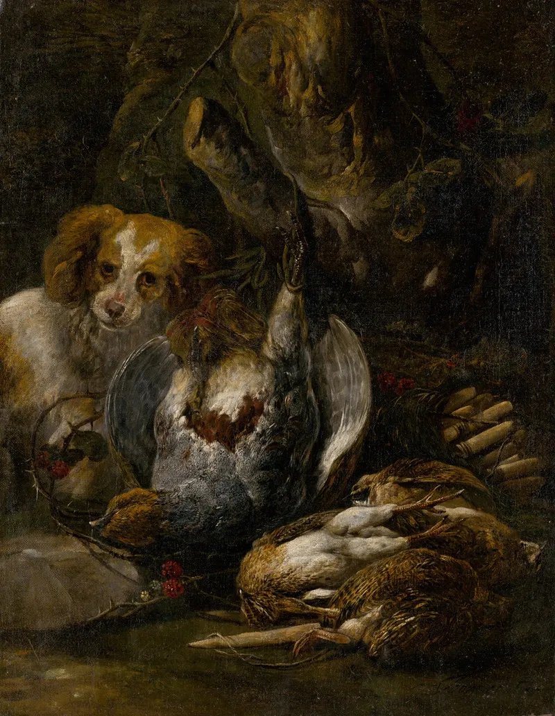 Hunting Still Life 2 Wall Art by Jan Fyt - High-Resolution Digital Print