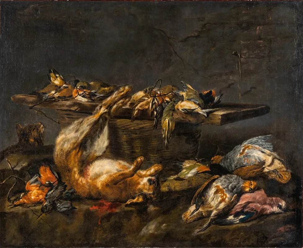 Hunting Still Life 3 Wall Art by Jan Fyt - High-Resolution Digital Print