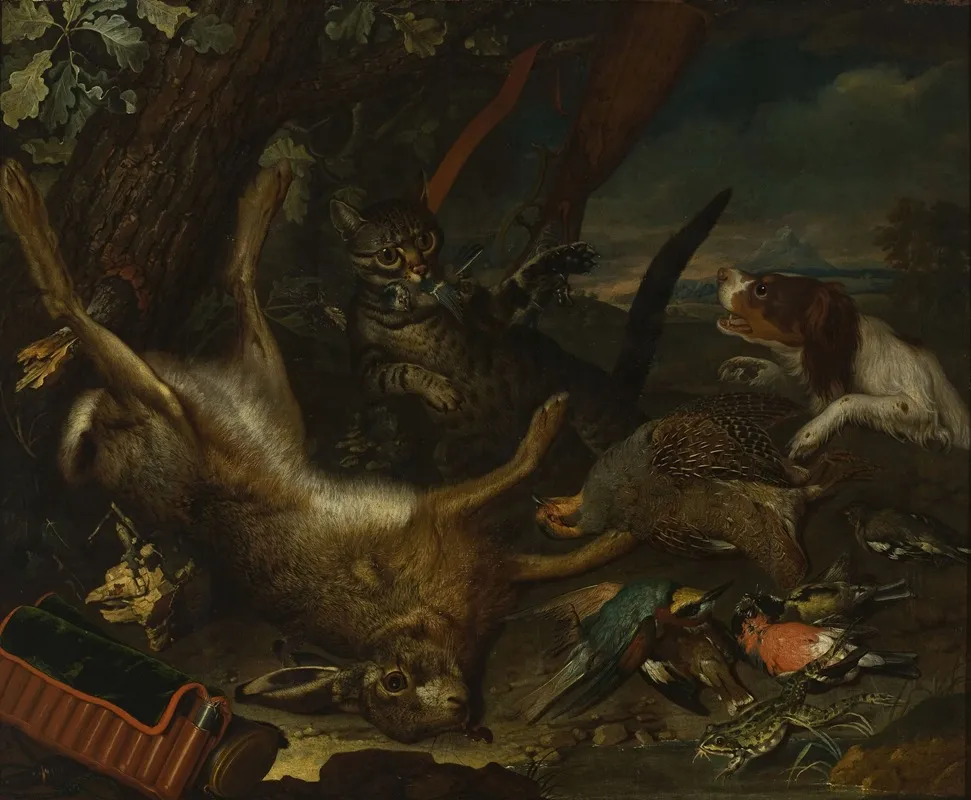 Hunting Trophies 2 Wall Art by Philipp Ferdinand de Hamilton - High-Resolution Digital Print