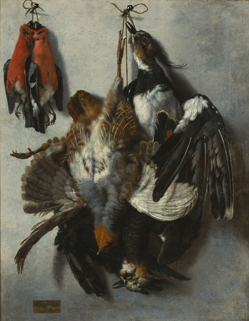 Hunting Trophies Wall Art by Hinrich Stravius - High-Resolution Digital Print