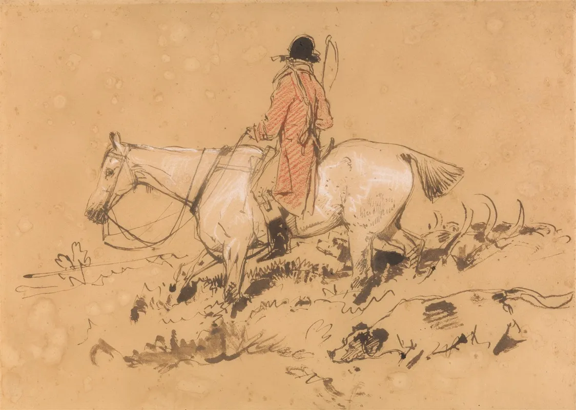 Huntsman With Hounds
