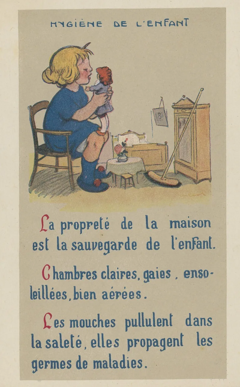 Hygiene De Lenfant 2 Wall Art by Moullot - High-Resolution Digital Print